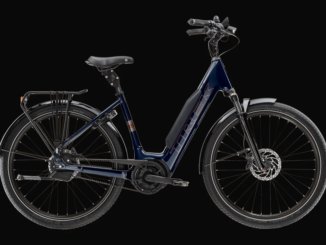 Trek Bikes Kaupunkipyörät – Arki Kaupungissa | Kaupunkipyörät – Sähköavusteinen*District+ 5 Lowstep